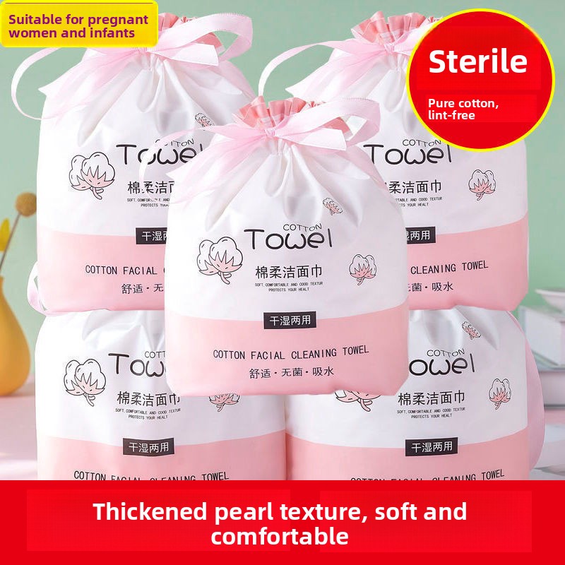 Beauty Makeup Face - Disposable Pure Cotton Face Towels for