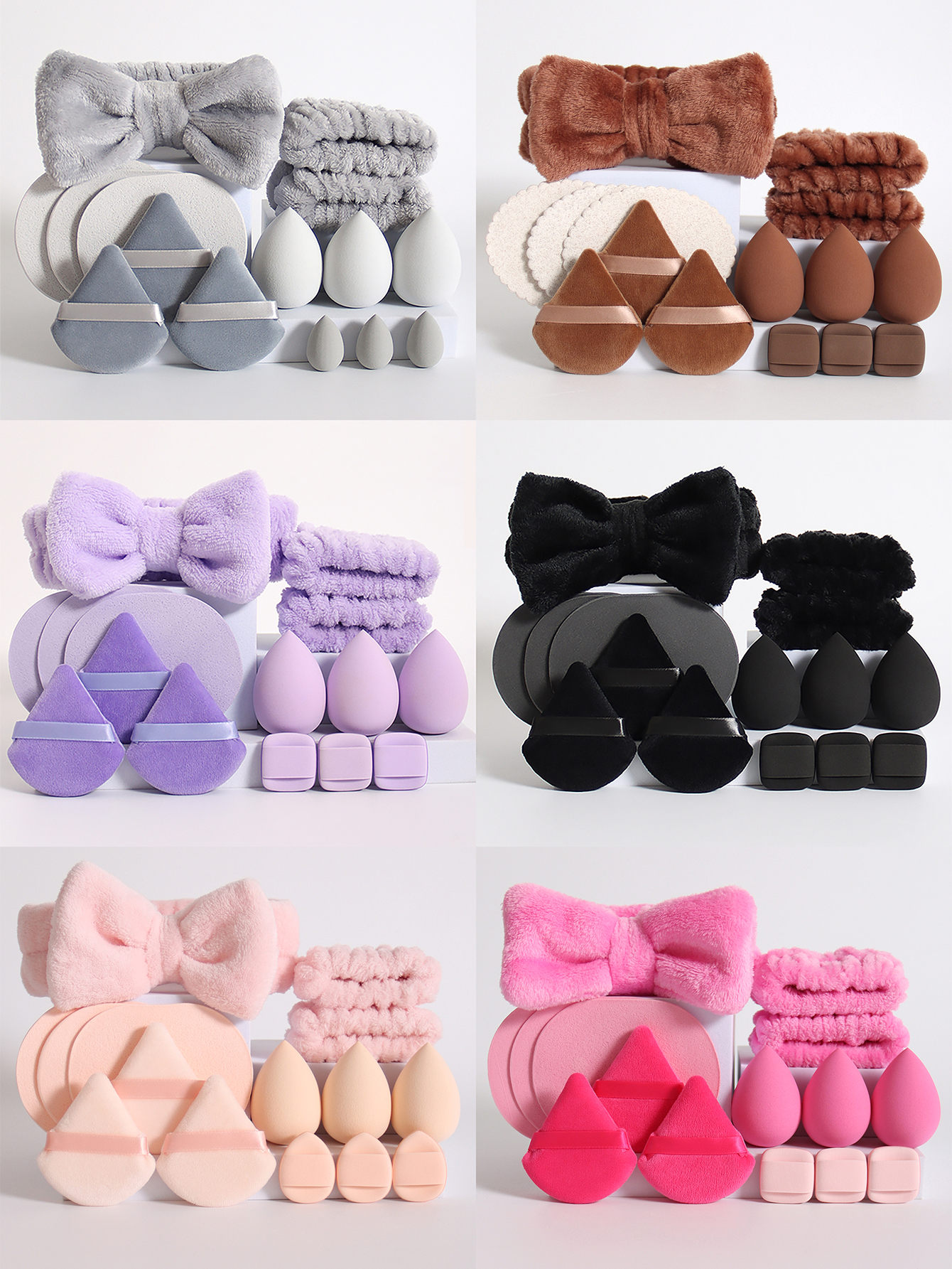 Beauty Makeup Egg - 15 Cosmetic Puff Makeup Sponge Blender