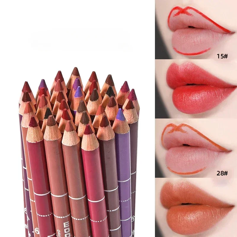 Lip Liner Pencil - Colored Lip Liner Pencil Black Rose
