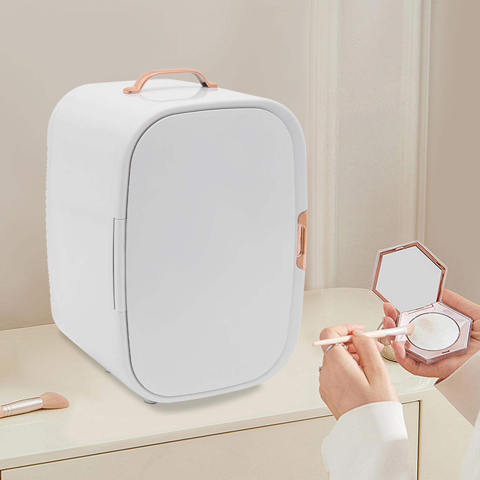 Beauty Fridge 12L Cosmetics Re - Beauty Makeup Fridge ulasan dan harga