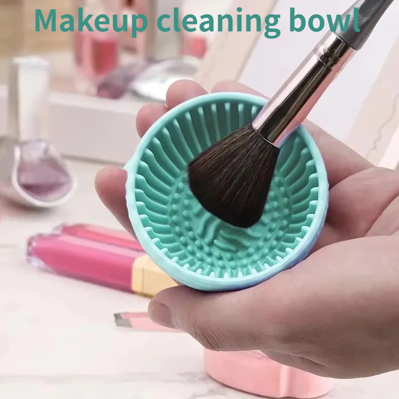 Soft Silicone Makeup Brush Cle - Beauty Makeup Sponge ulasan dan harga