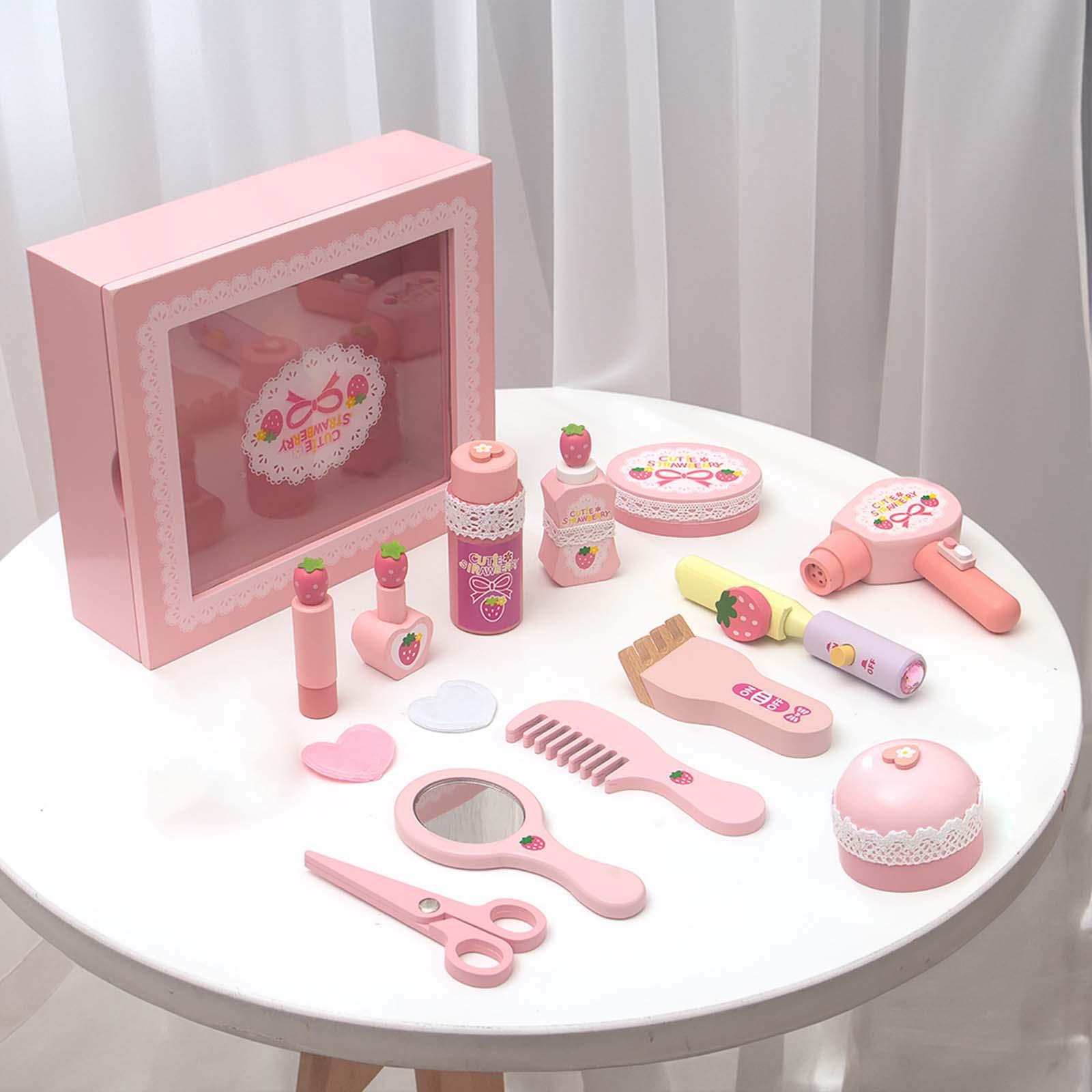 Wooden Makeup Beauty Toy Set L - Beauty Makeup Games For Girls ulasan dan harga