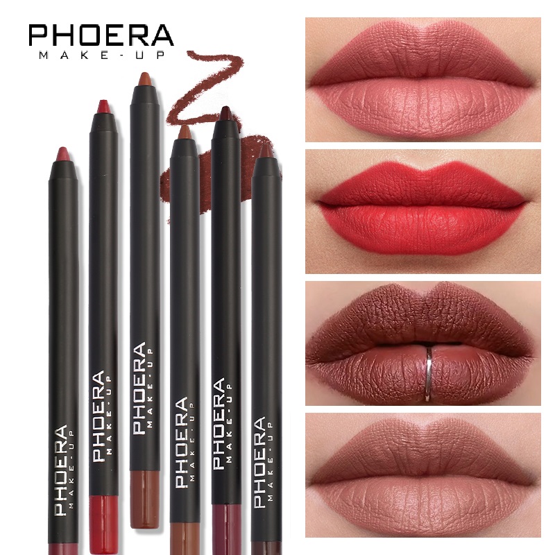 13 Colors Lipstick Fashion Por - Lip Liner Pencil ulasan dan harga