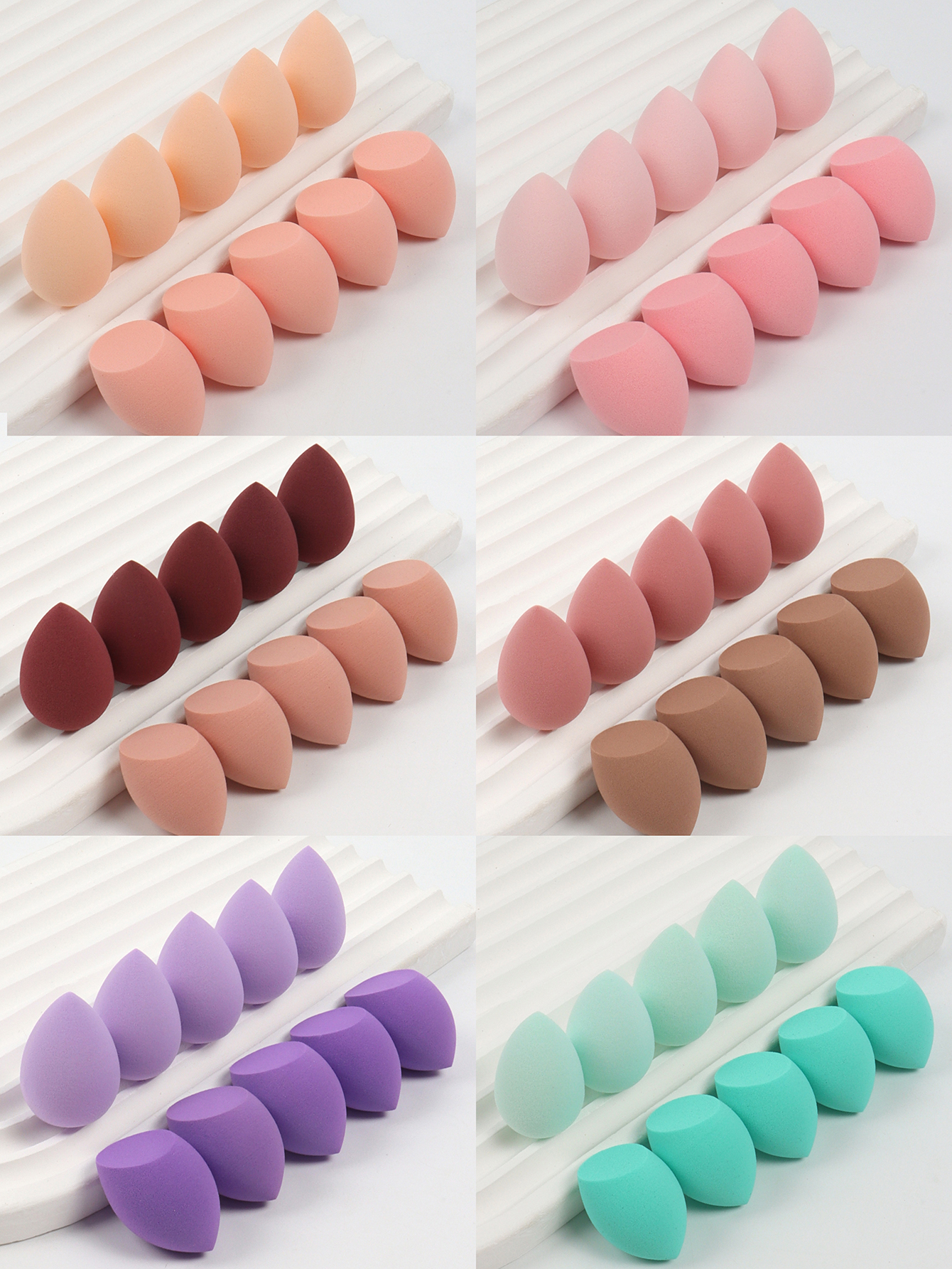 10 Mini Makeup Sponges (Egg Eg - Beauty Makeup Egg ulasan dan harga