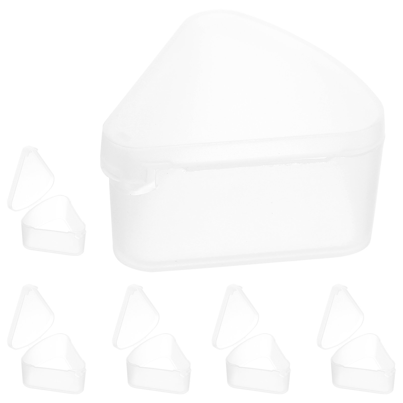 6Pcs Triangle Powder Puff Case - Beauty Makeup Sponge ulasan dan harga