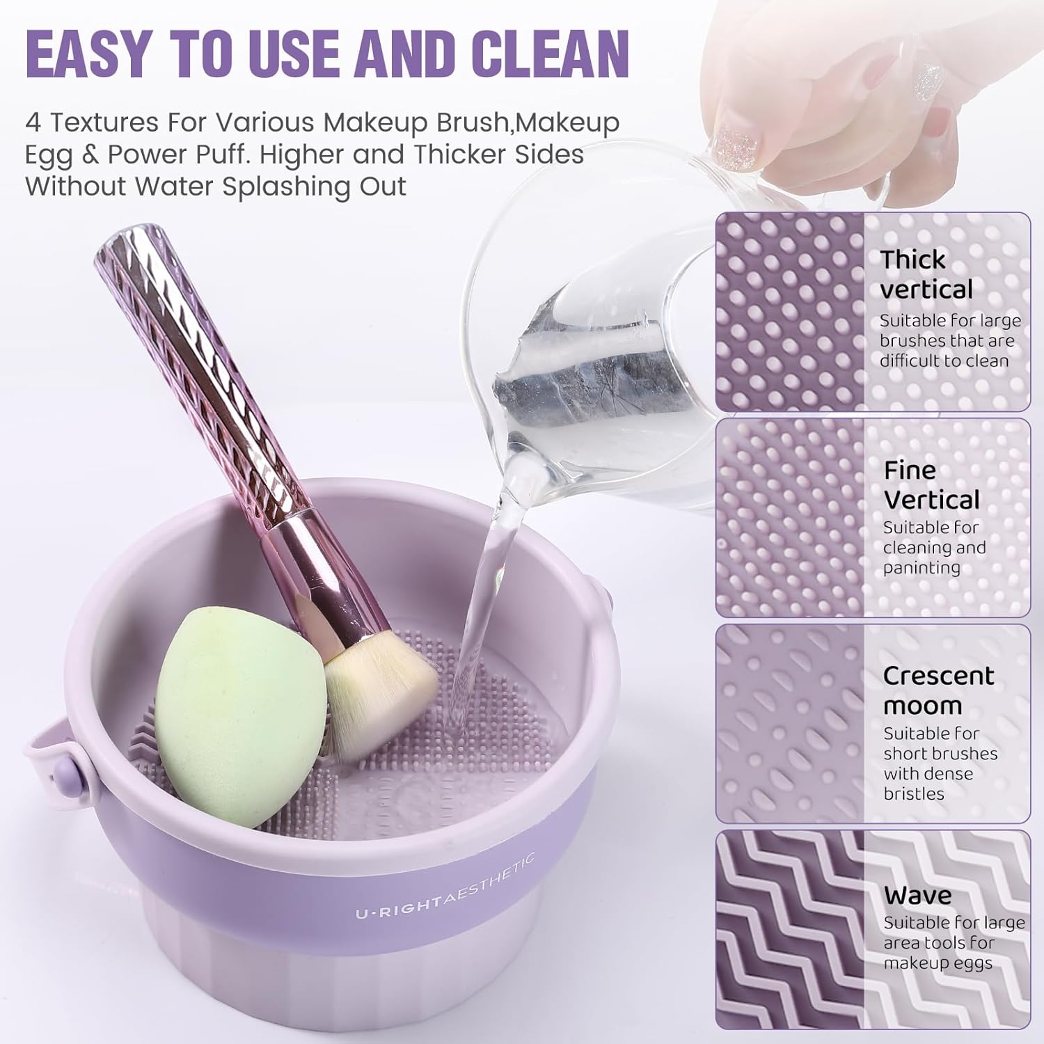 Makeup Brush Cleaning Bowl Bea - Beauty Makeup Sponge ulasan dan harga