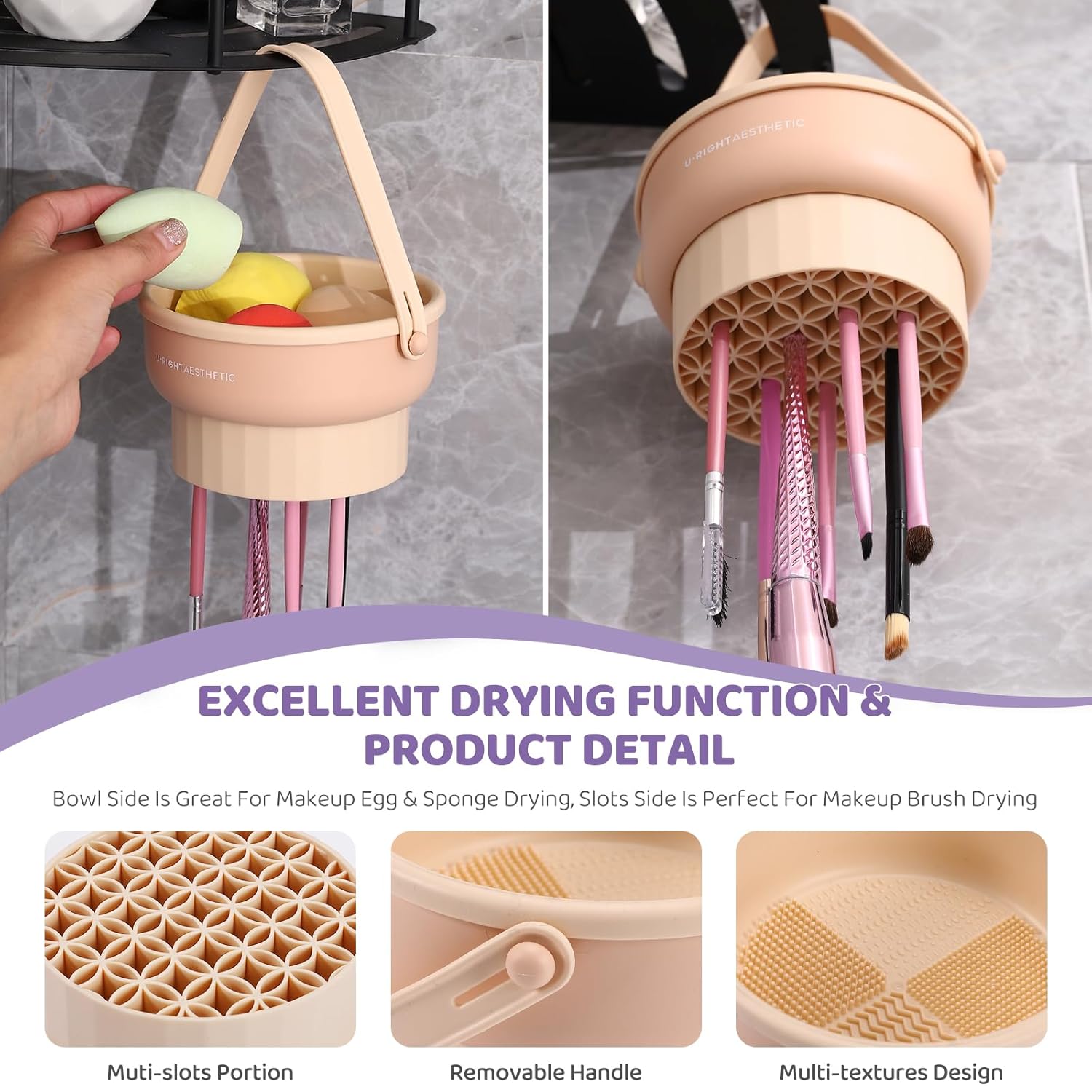 Makeup Brush Cleaning Bowl Bea - Beauty Makeup Sponge ulasan dan harga