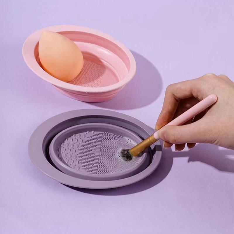 Cleaner Folding Powder Soft Si - Beauty Makeup Sponge ulasan dan harga