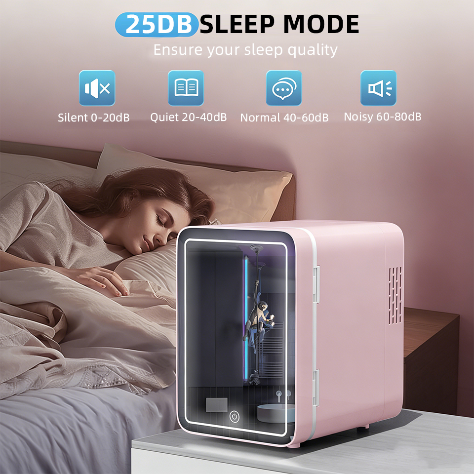 Yanace 6L/9L Mini Beauty Fridg - Beauty Makeup Fridge ulasan dan harga