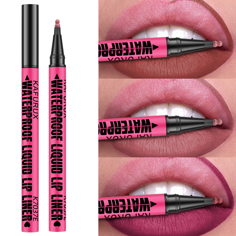 1PC Liquid Matte12-Color Lipli - Lip Liner Pencil ulasan dan harga