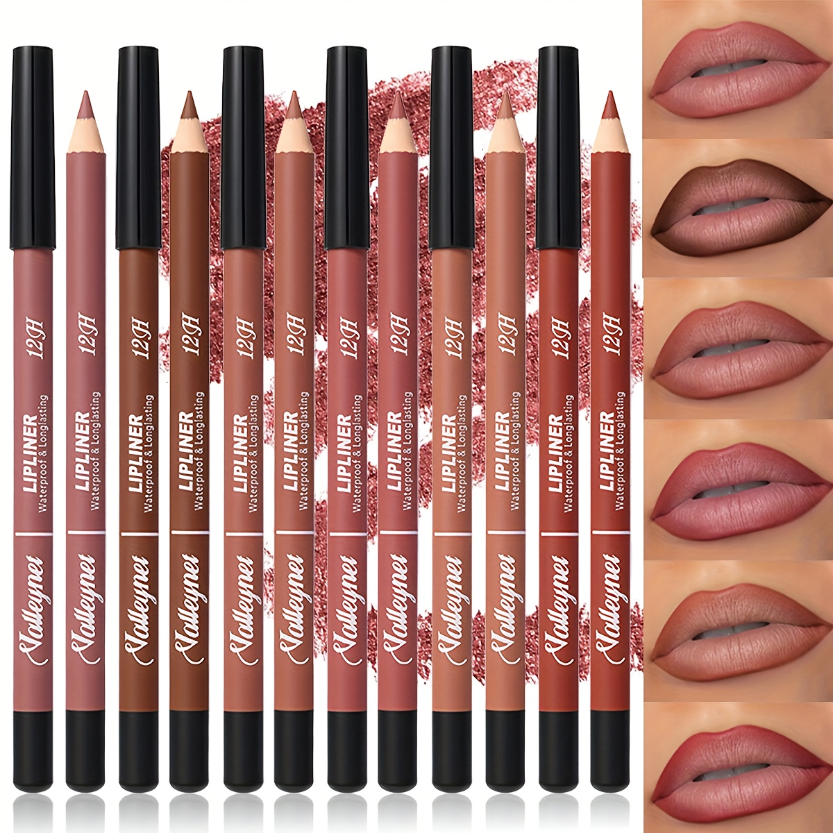 3 Colors Matte Lip Liner Penci - Lip Liner Pencil ulasan dan harga