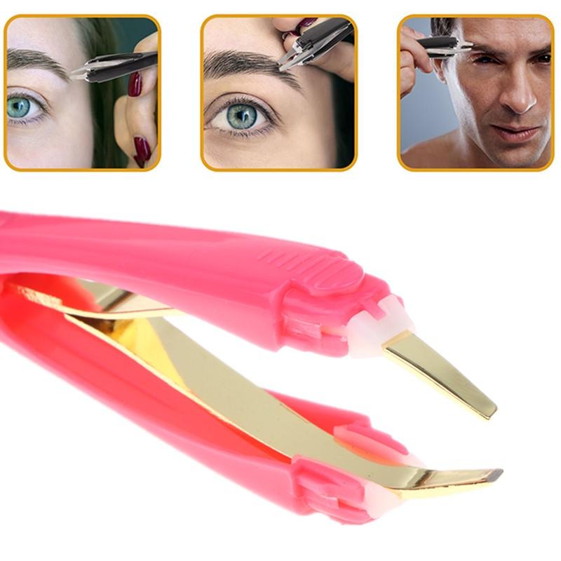 Eyebrow Tweezer Automatic Retr - Beauty Makeup Face ulasan dan harga