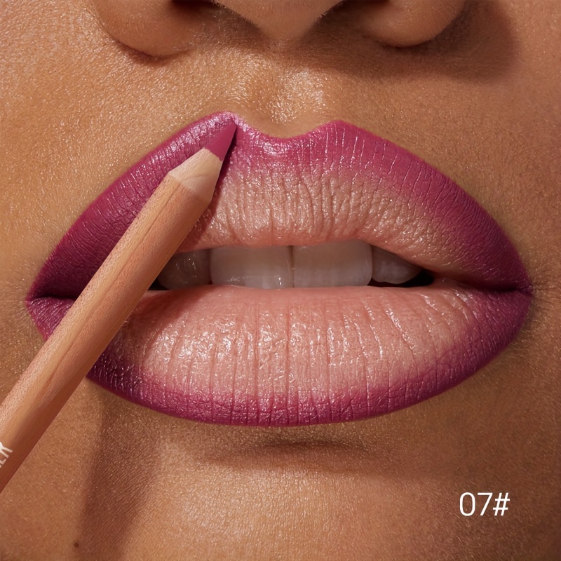 1pc Matte Lipstick & Liner Pen - Lip Liner Pencil ulasan dan harga