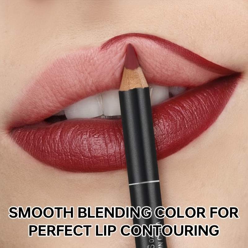 PUDAIER 6 color Waterproof Mat - Lip Liner Pencil ulasan dan harga