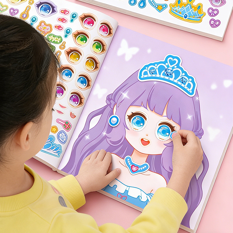 Princess Makeup Stickers, DIY  - Beauty Makeup Games For Girls ulasan dan harga