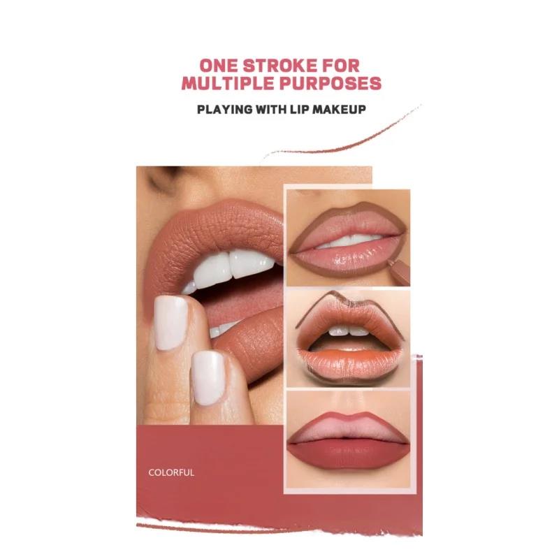 12 Colors Velvet Matte Lipline - Lip Liner Pencil ulasan dan harga