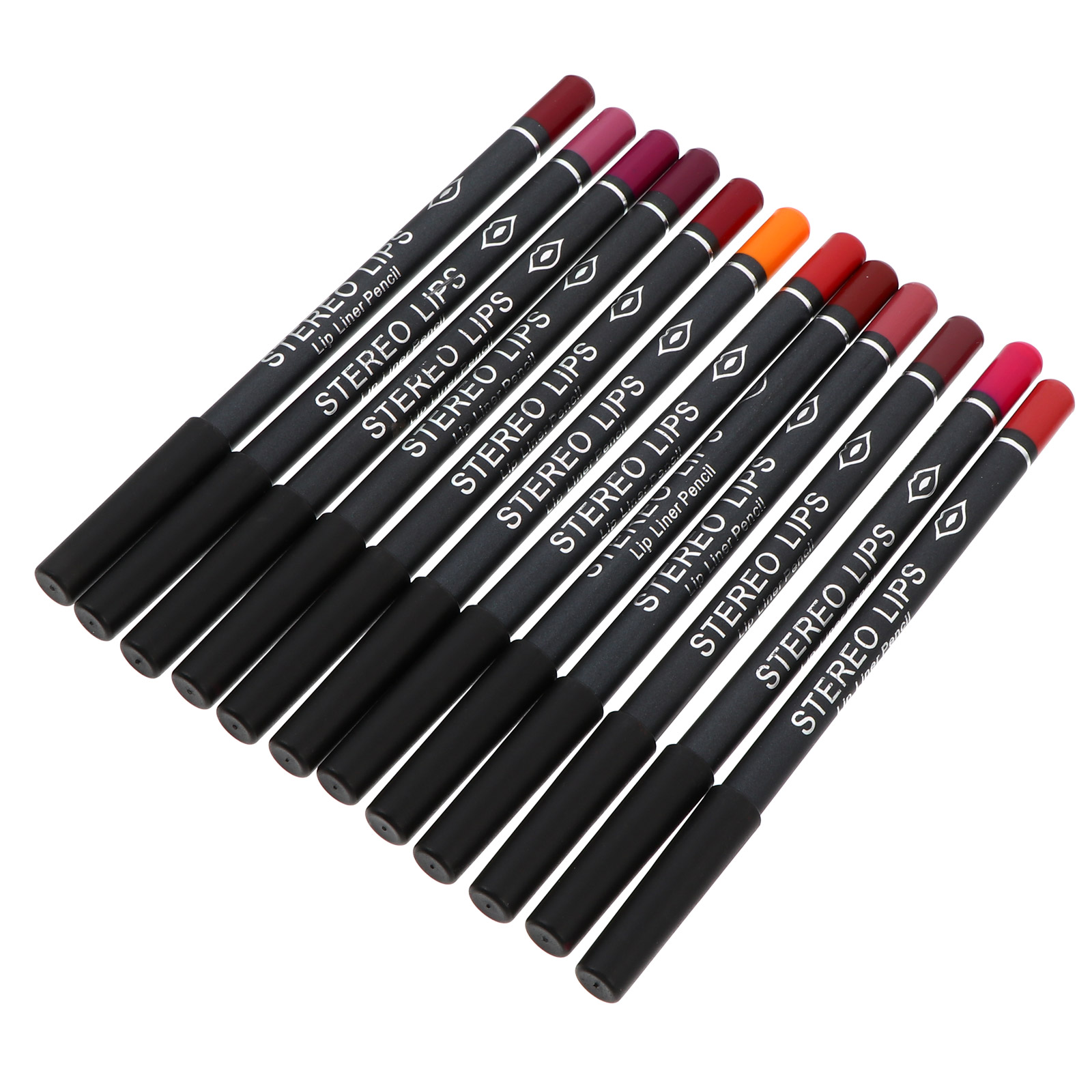 12 Pcs Lip Liner Wood Material - Lip Liner Pencil ulasan dan harga