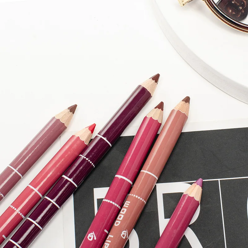 Colored Lip Liner Pencil Black - Lip Liner Pencil ulasan dan harga