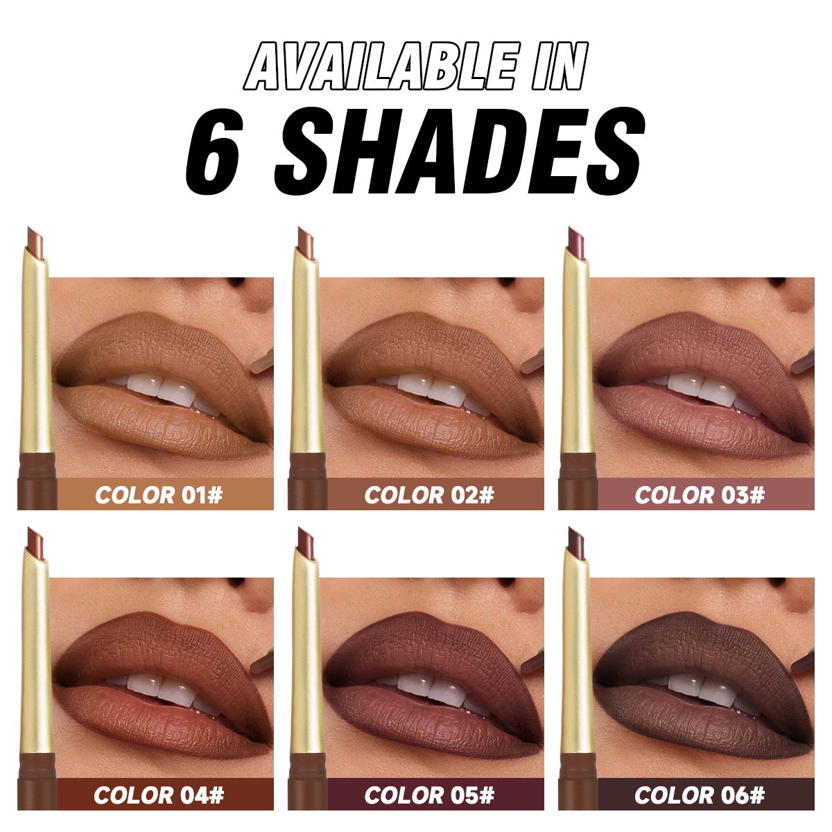 1pc Matte Lip Liner Pencil - S - Lip Liner Pencil ulasan dan harga