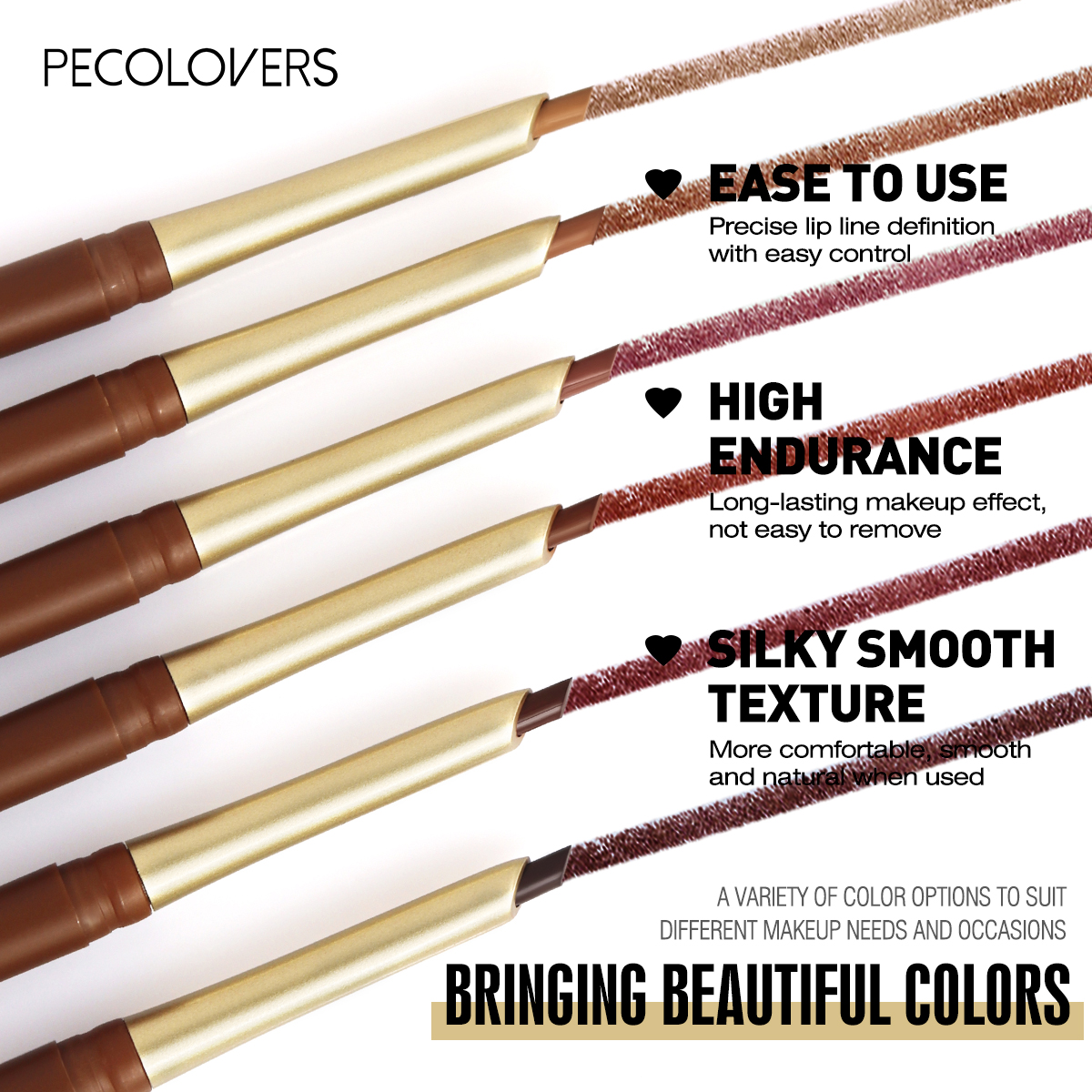 1pc Matte Lip Liner Pencil - S - Lip Liner Pencil ulasan dan harga