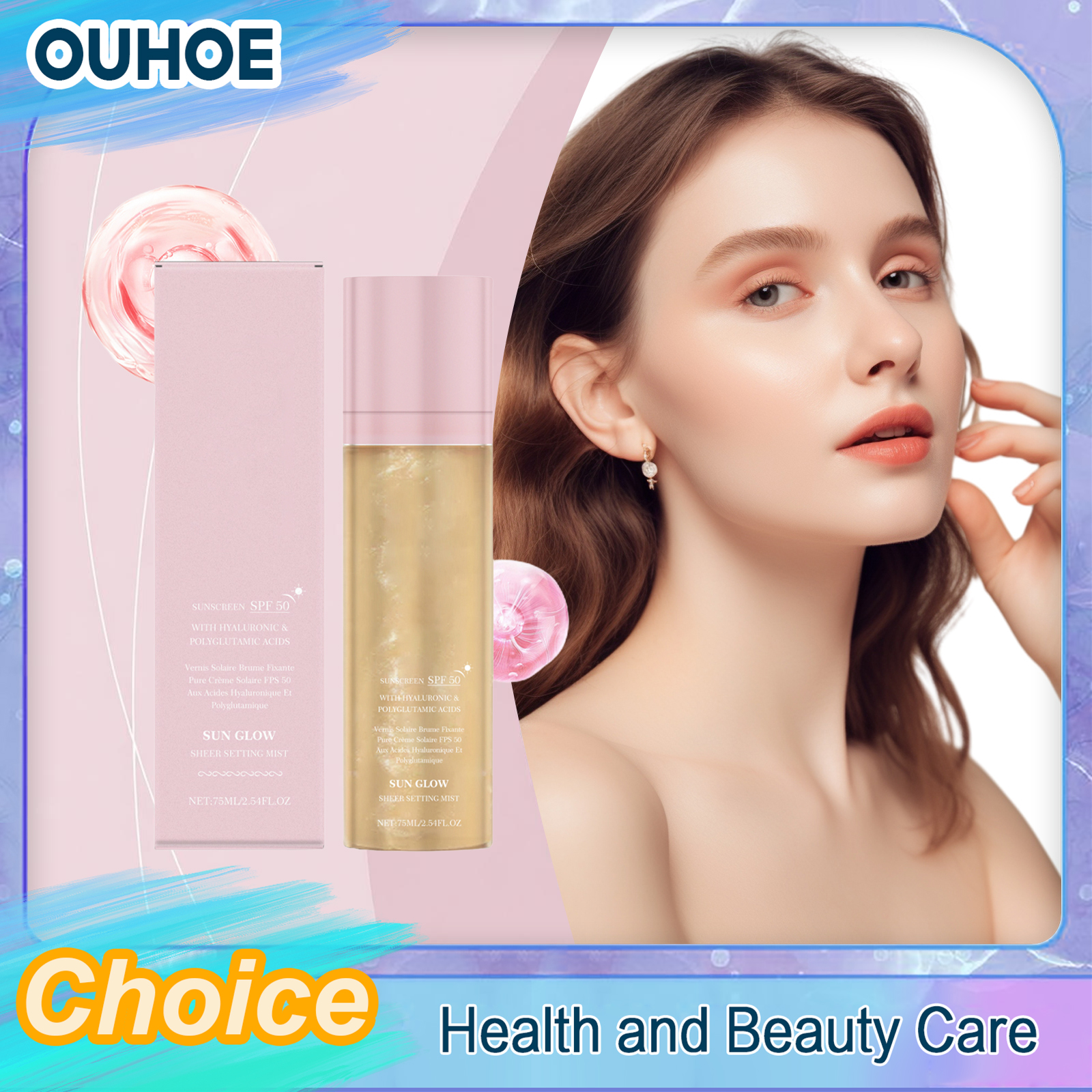 Makeup Setting Spray Spf 50+ S - Makeup Fixing Mist ulasan dan harga