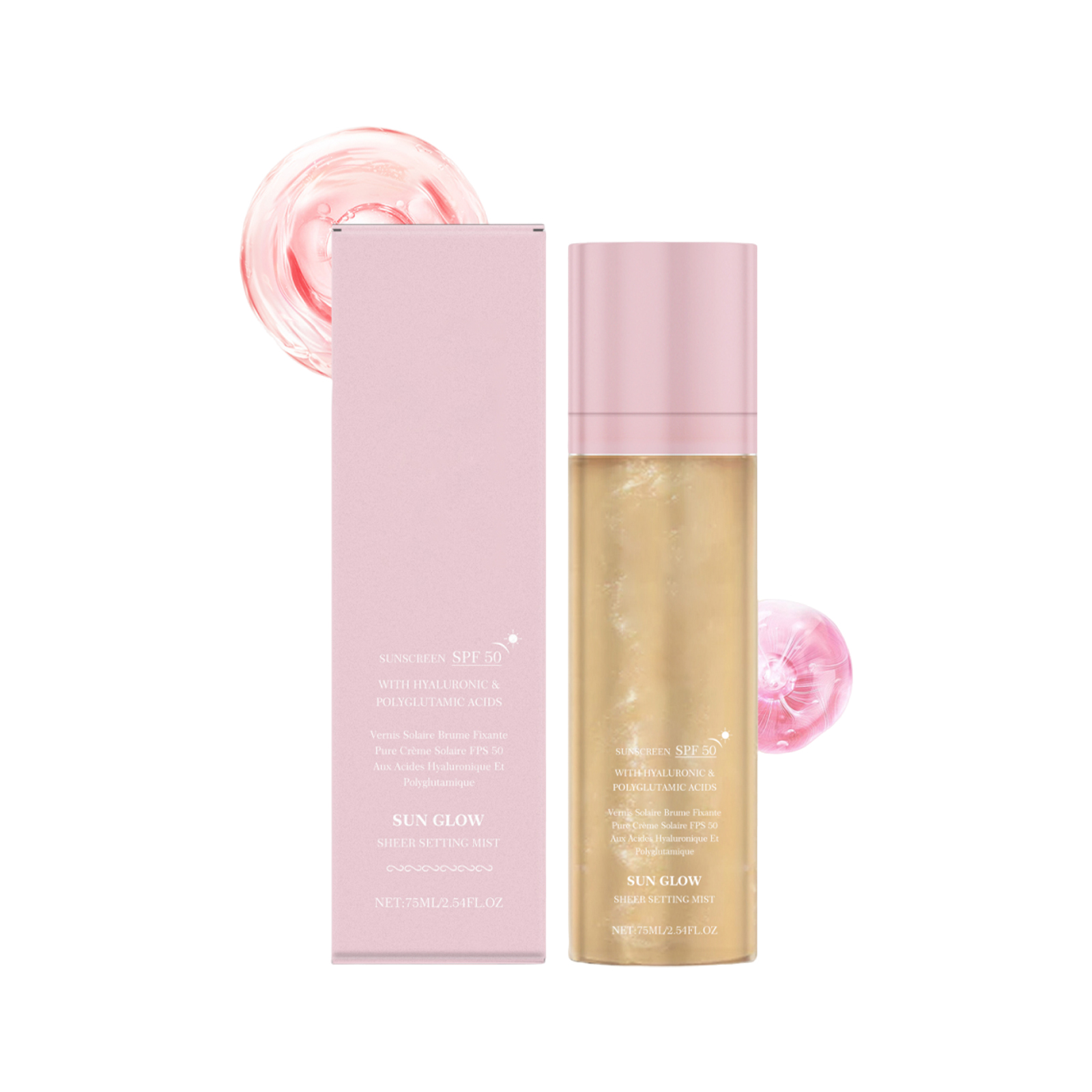 Makeup Setting Spray Spf 50+ S - Makeup Fixing Mist ulasan dan harga
