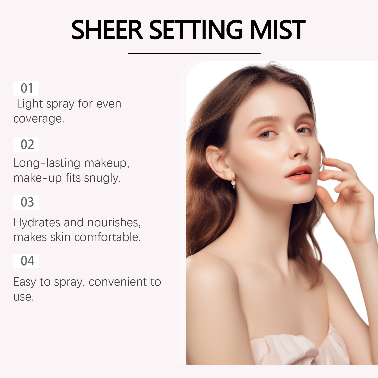 Makeup Setting Spray Spf 50+ S - Makeup Fixing Mist ulasan dan harga