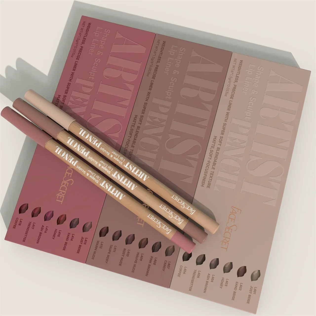 6pcs/set Lip Liner Pen 6 Color - Lip Liner Pencil ulasan dan harga