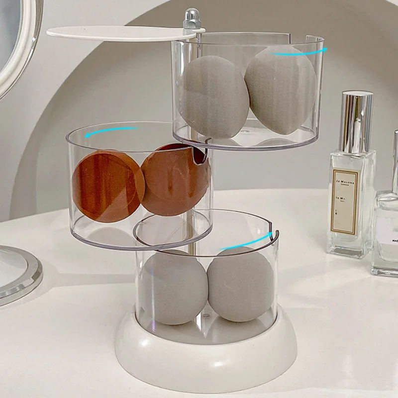 New 360 Degrees Rotatable Make - Beauty Makeup Sponge ulasan dan harga