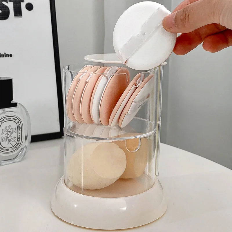 New 360 Degrees Rotatable Make - Beauty Makeup Sponge ulasan dan harga